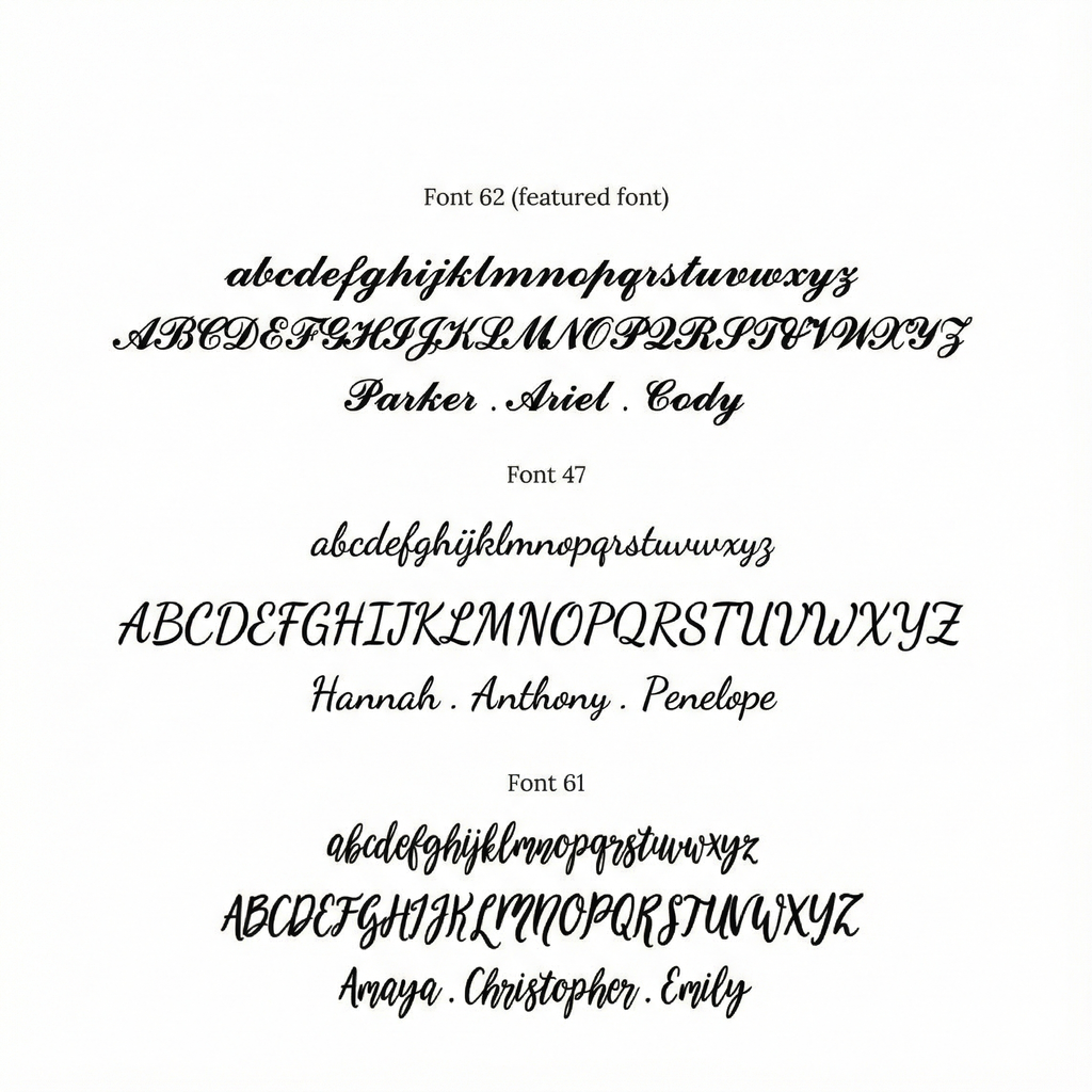 Carrie Multiple Name Necklace