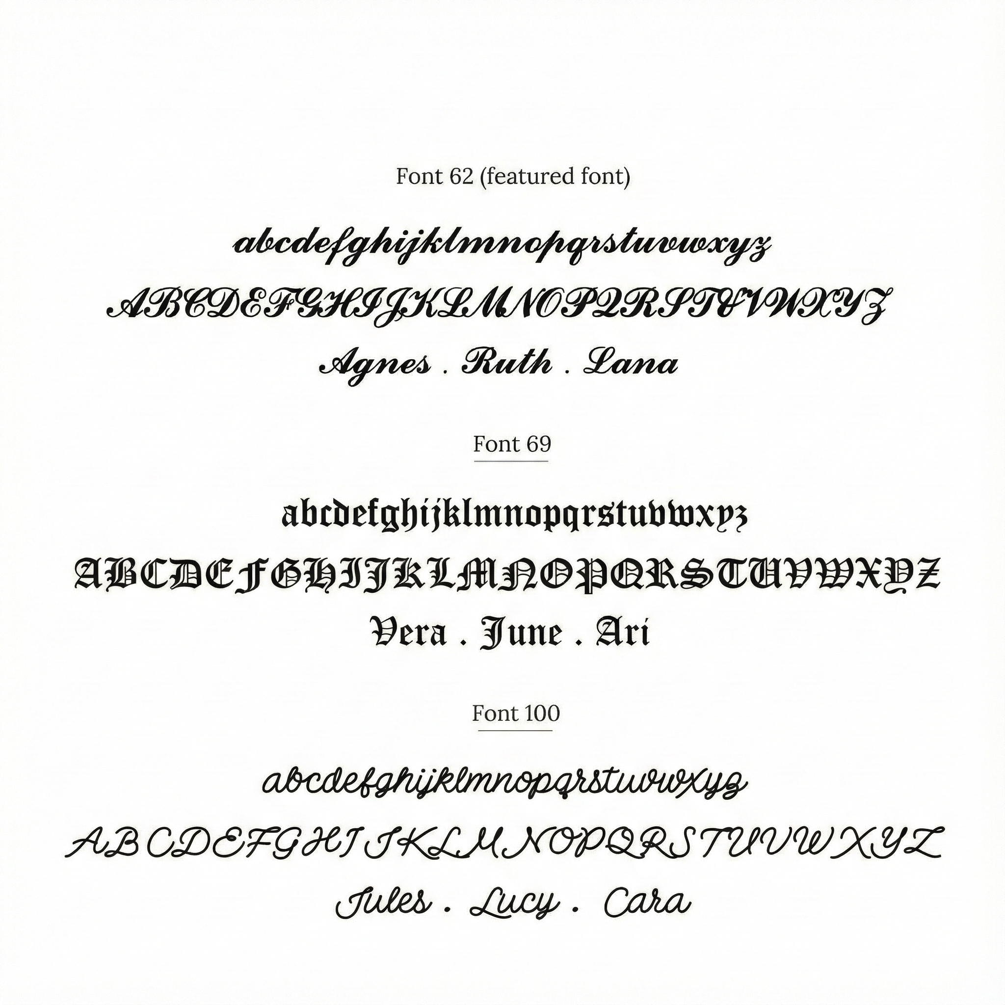 Dainty Tag Name Necklace