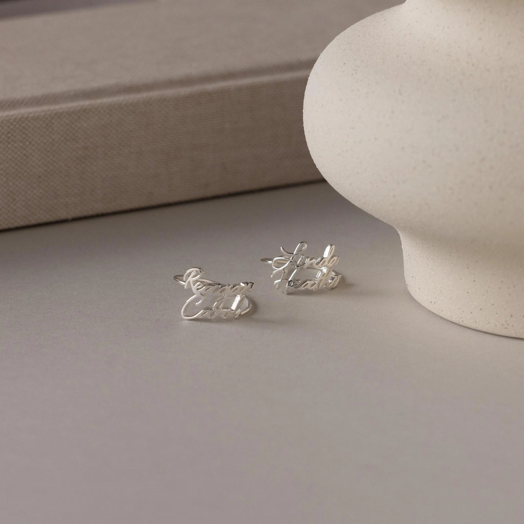 Grace Duo Name Ring