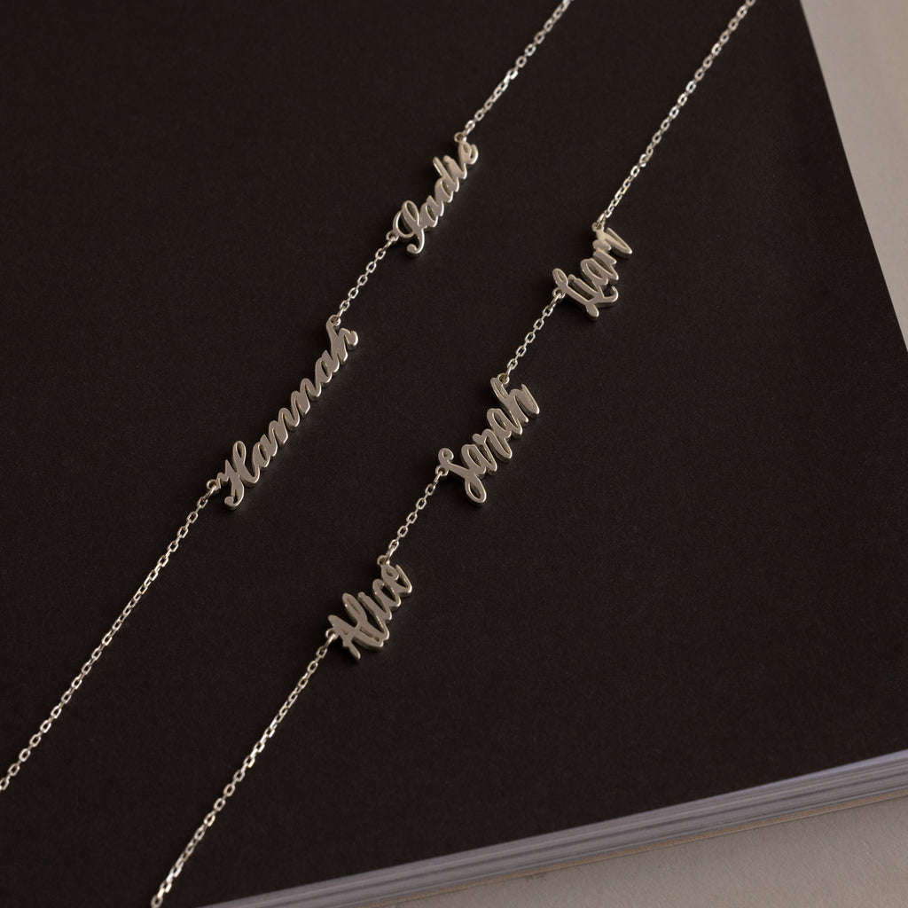 Carrie Multiple Name Necklace
