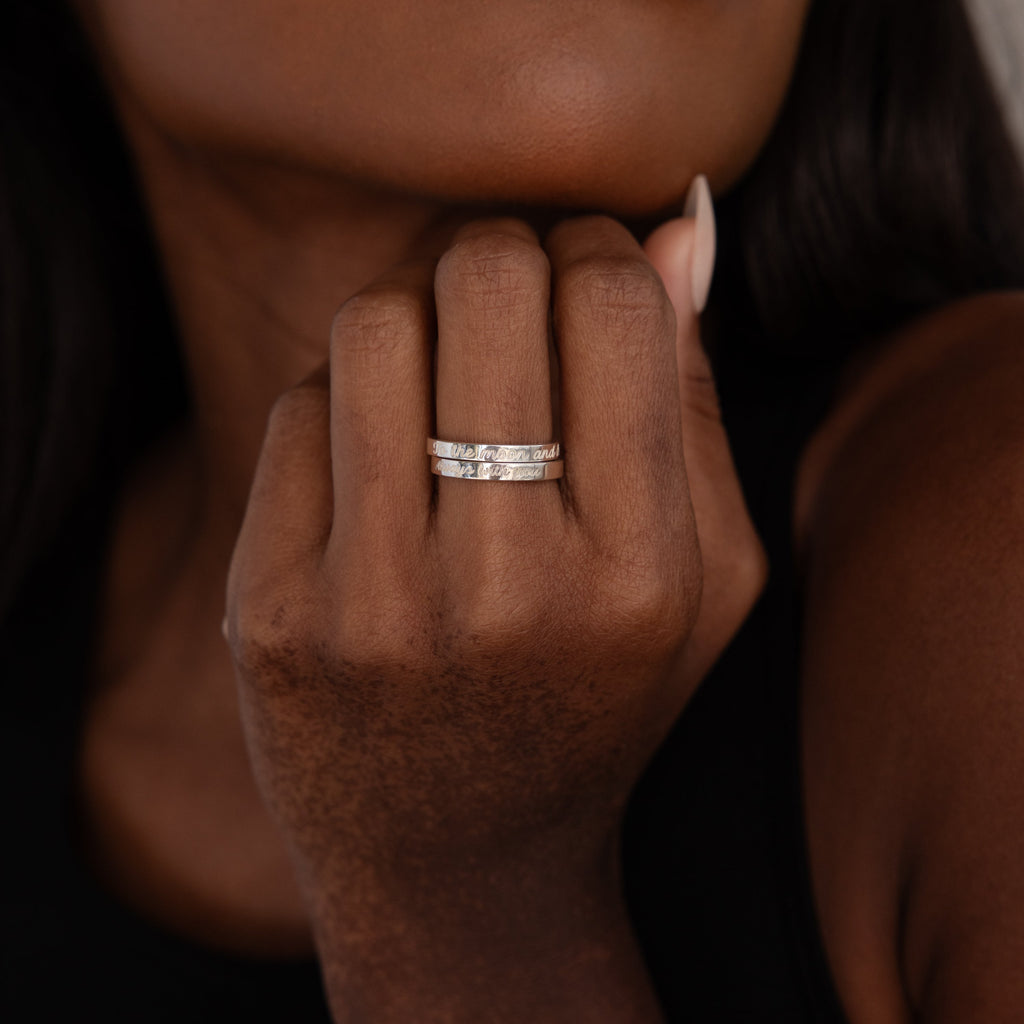 Ann Thin Message Ring