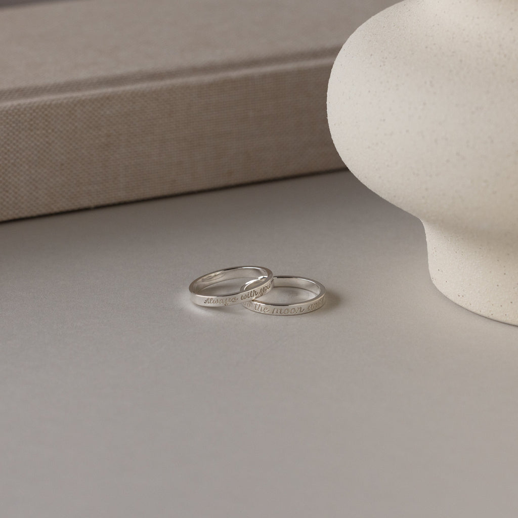 Ann Thin Message Ring