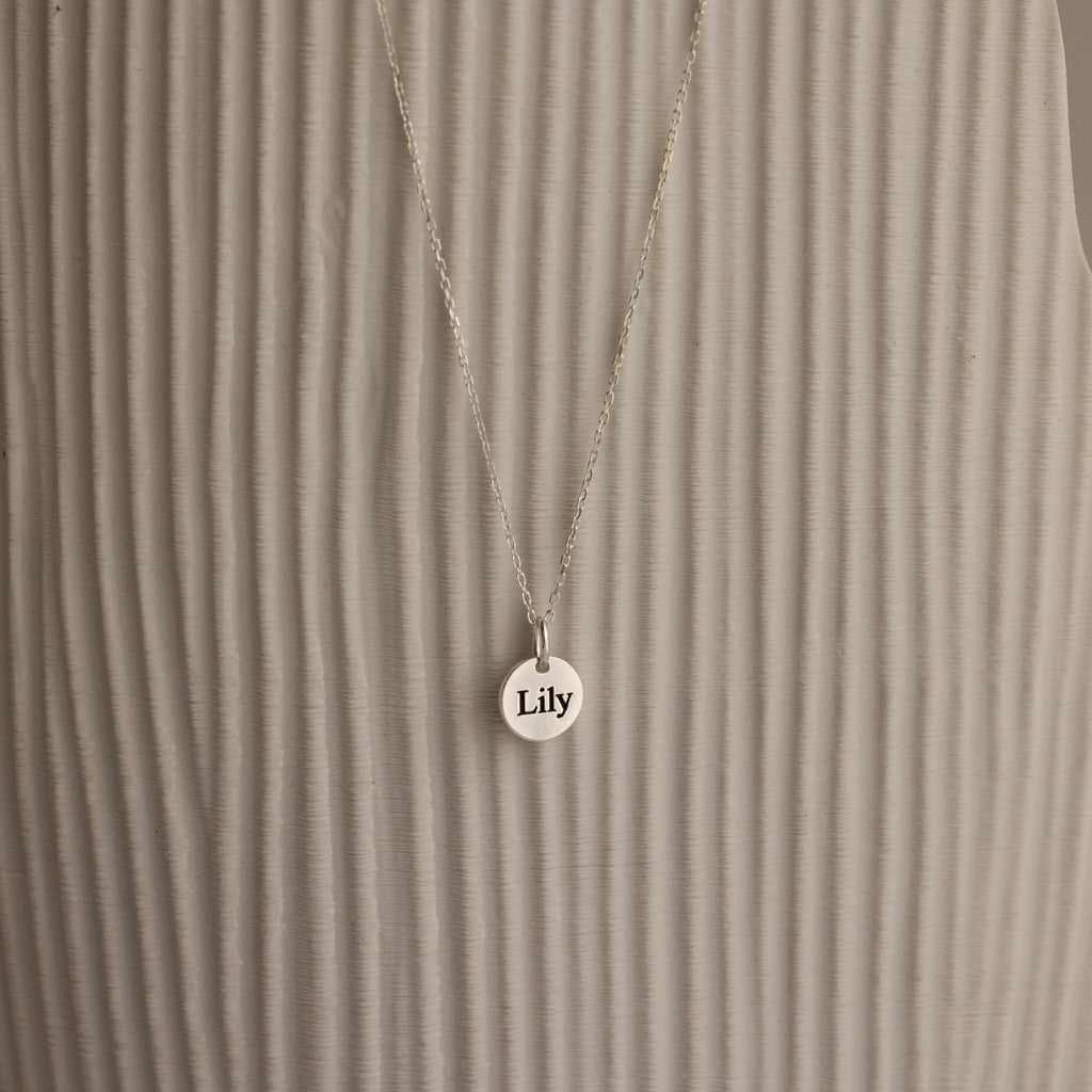 Multi-Tag Disc Necklace