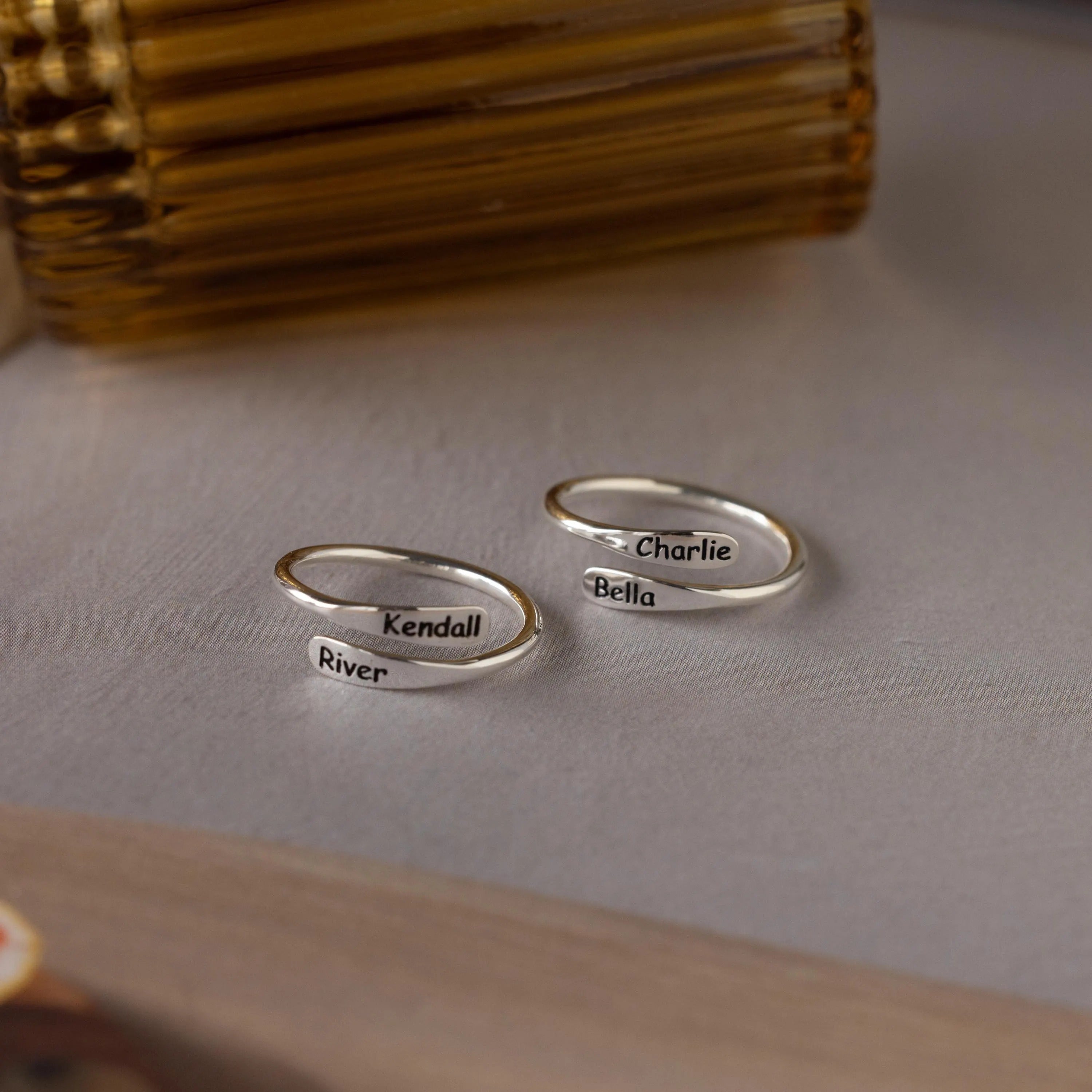 London Wrap Name Ring