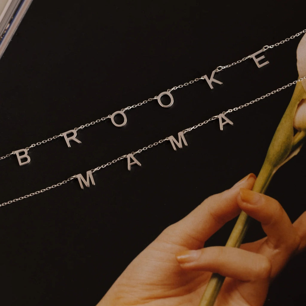 Alice Letter Name Necklace