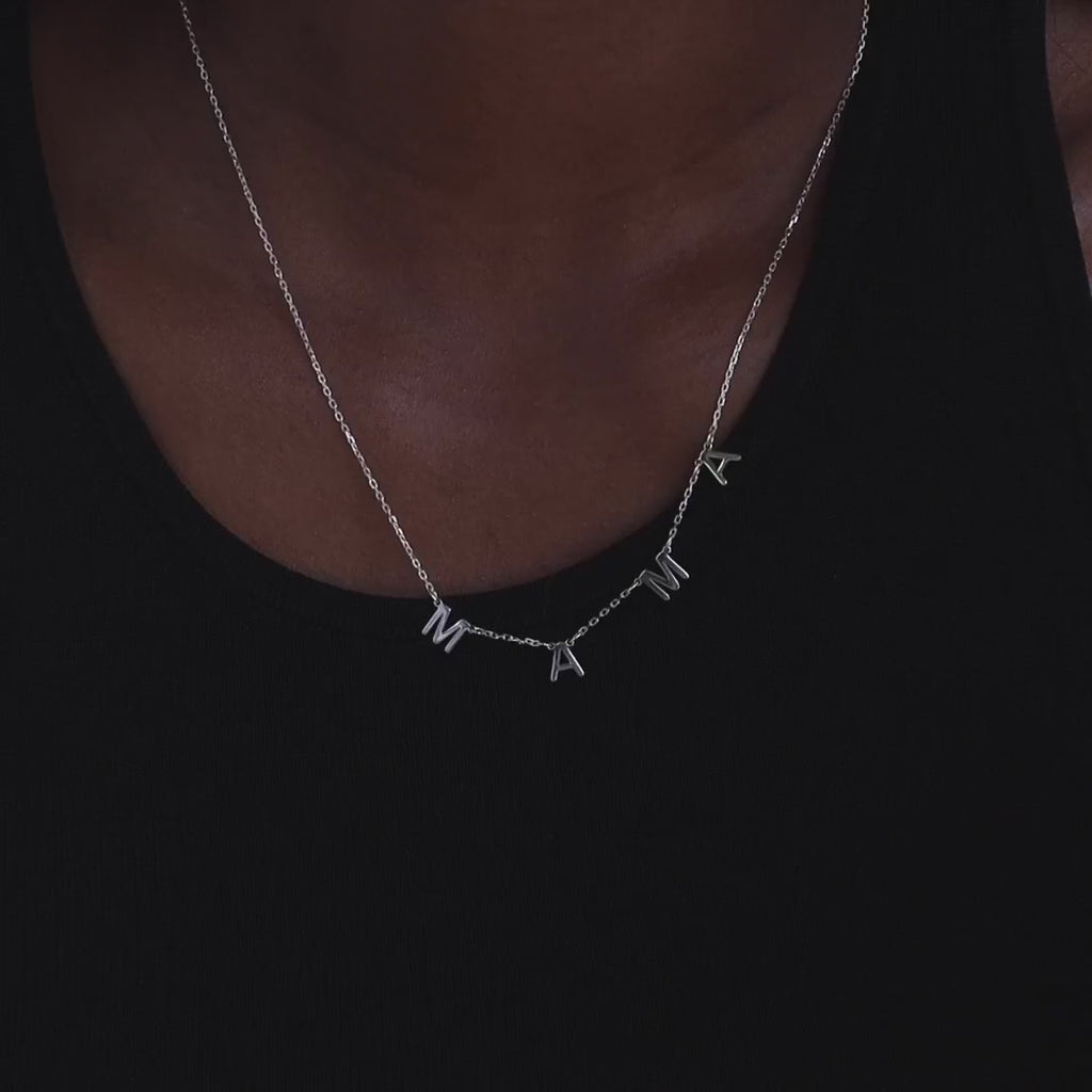 Alice Letter Name Necklace